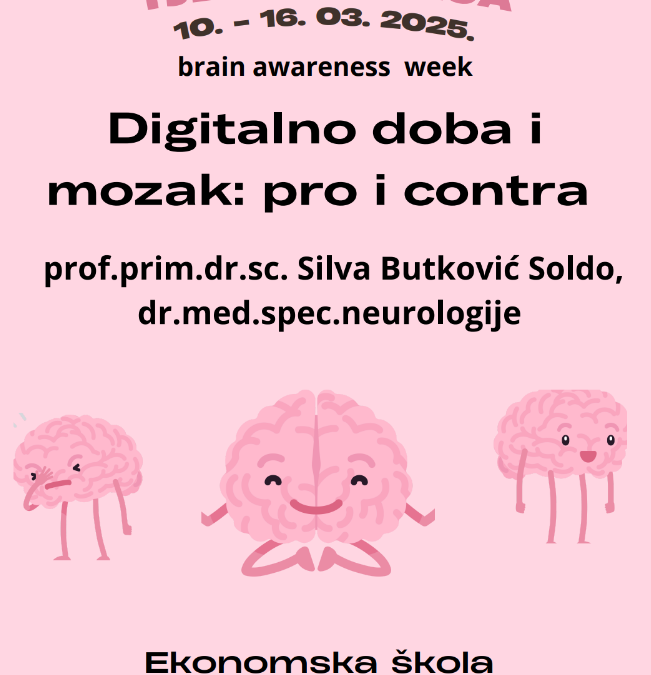 24. Tjedan mozga u Ekonomskoj školi Braća Radić  